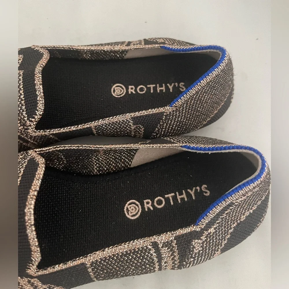 Rothy’s kids retired print loafer ballet flat